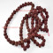 Rudraksha Mala 5Mukhi-Five Face 108Beads Certifide - Round Shape 28inches long